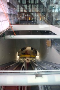 Rulltrappor till Stockholm City vid Hotell Continental Stockholm