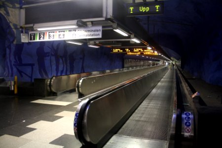 Rullbandet på T-Centralen