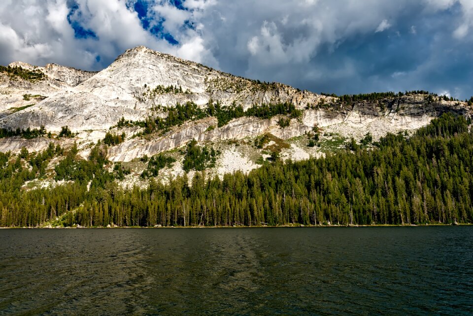 Mountain sky clouds