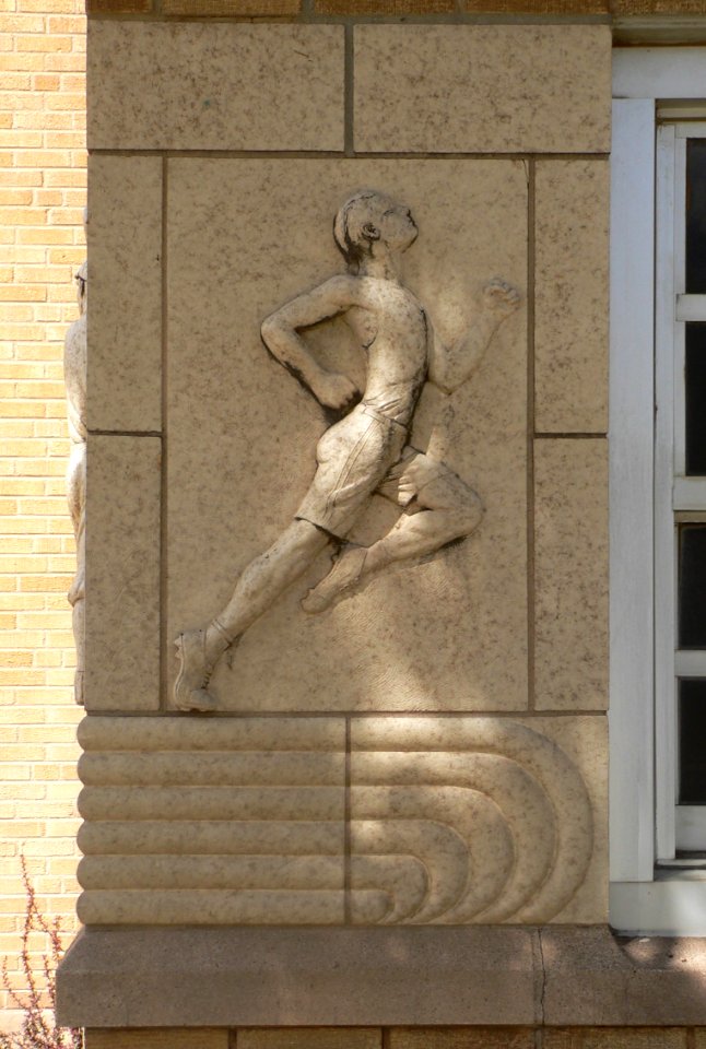 Russell Hall, Amarillo College, plaque track 1