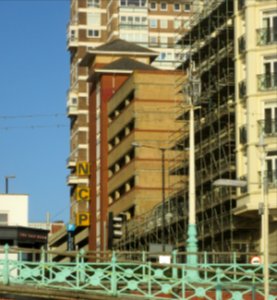 Russell Road Multistorey Car Park, Cannon Place, Brighton (January 2017)