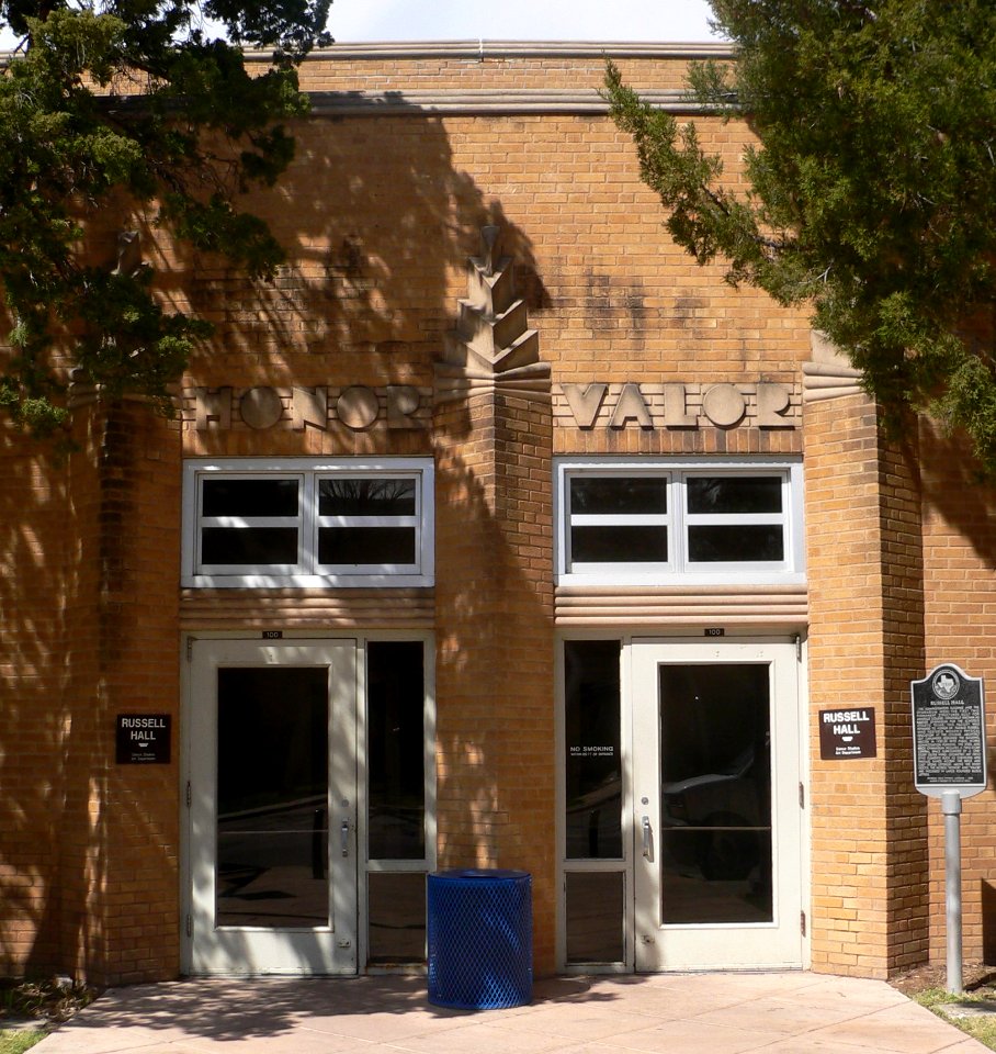 Russell Hall, Amarillo College, S entrance 2