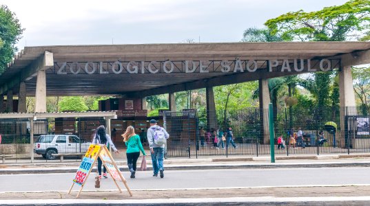 São Paulo Zoo facade