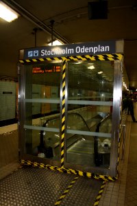 Rulltrappa Odenplan bild 2