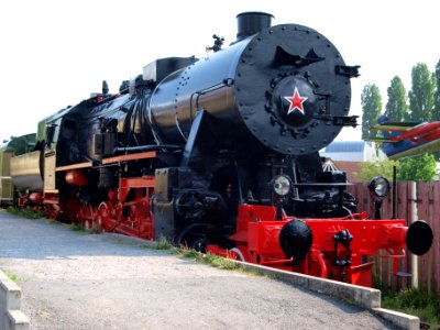 Russian steam loc at Technikmuseum Speyer, Germany