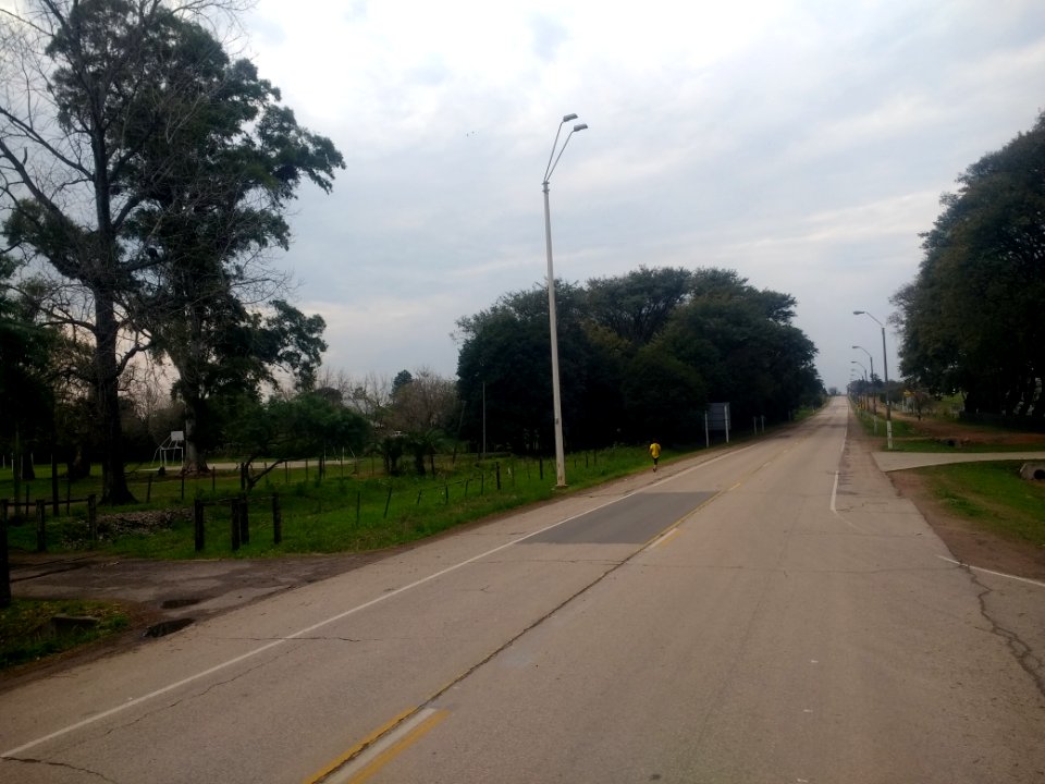 Ruta 90 cerca de la ciudad de Paysandú