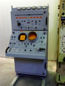 Russian Radar console at the wehrtechnische studiensammlung koblenz