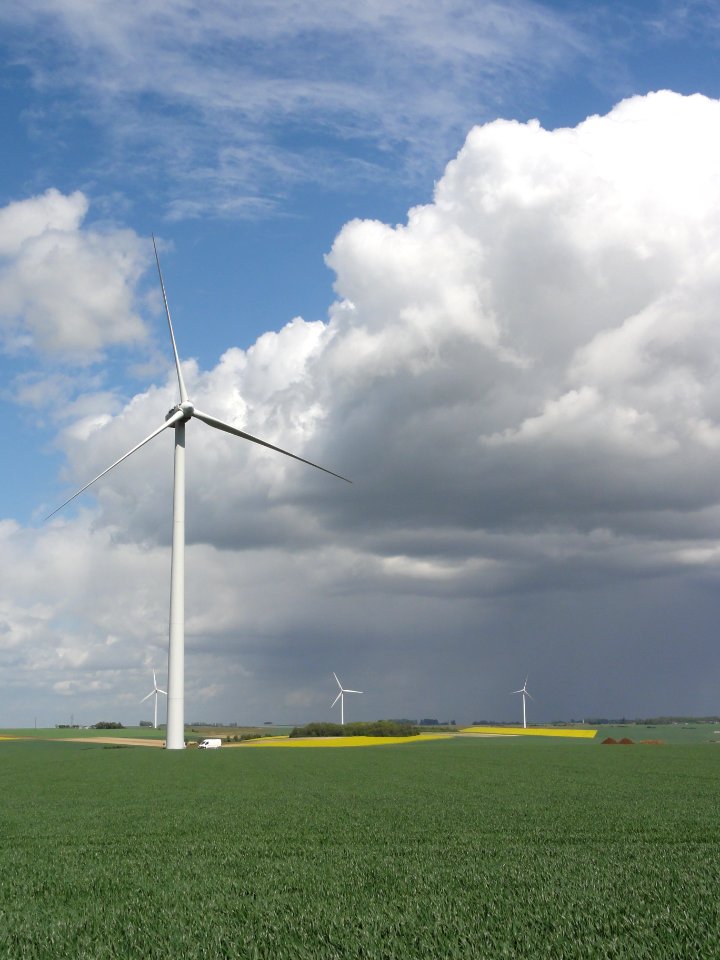 Séry-lès-Mézières (Aisne) éoliennes (v)