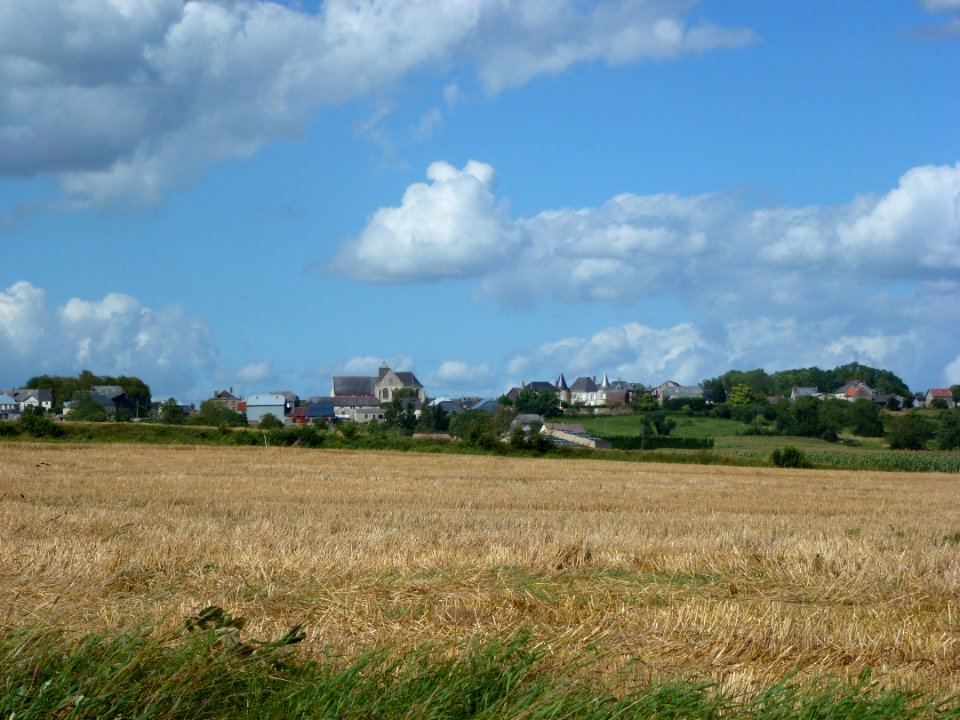 Séry (Ardennes) vue du village