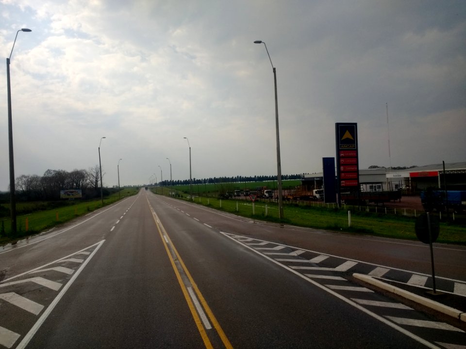 Ruta 2 en el Departamento de Río Negro