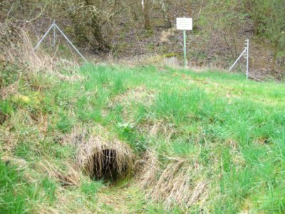 Säckelgraben Beginn Verrohrung Kiesgrube