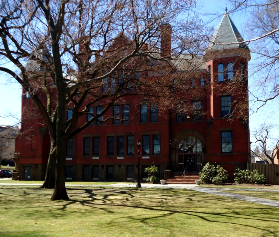 Rutgers University building at the College Campus