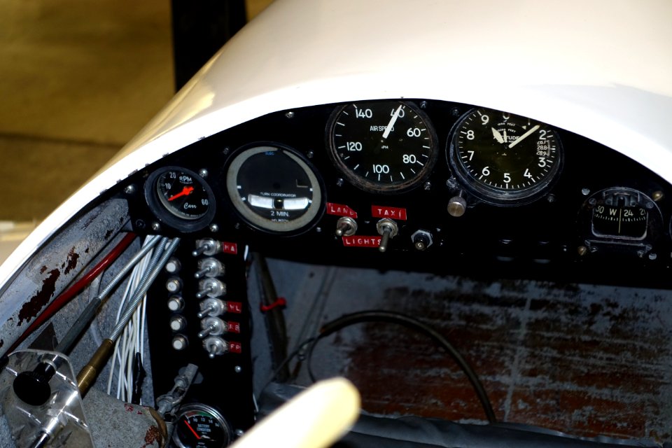 Rutan Quickie One (Model 54) detail - Oregon Air and Space Museum - Eugene, Oregon - DSC09842