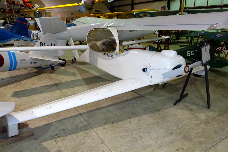 Rutan Quickie One (Model 54) - Oregon Air and Space Museum - Eugene, Oregon - DSC09840