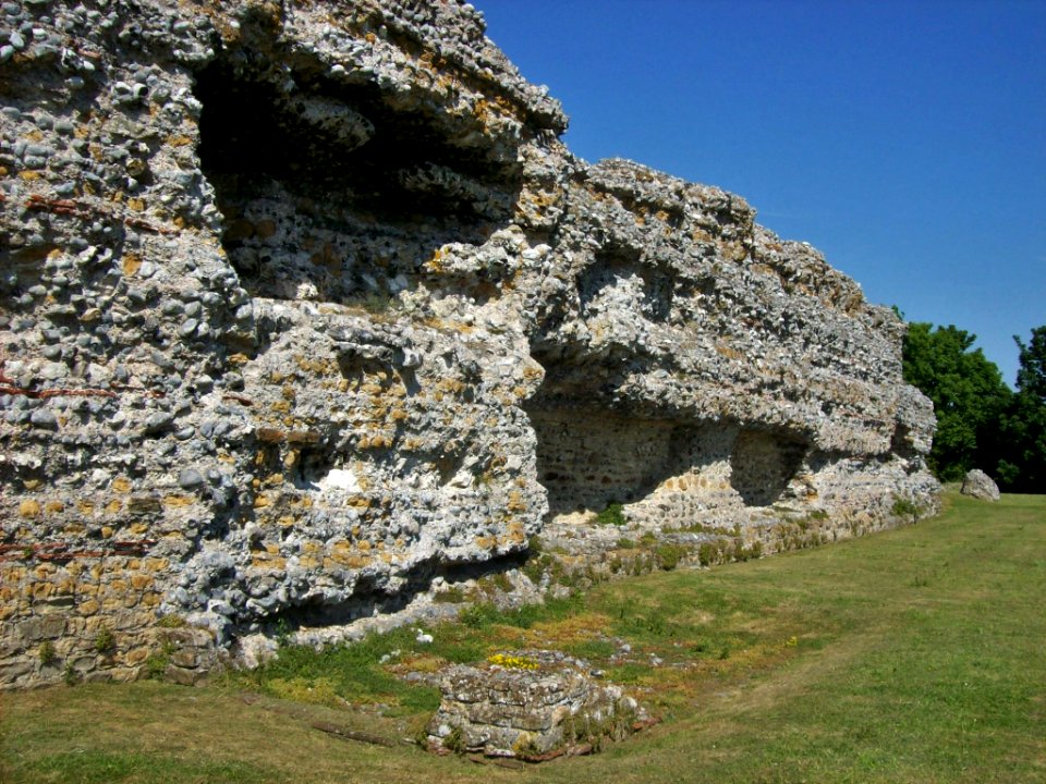 Rutupiae, south wall