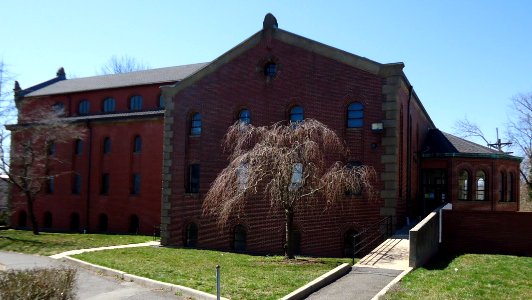Rutgers University building on College Avenue campus
