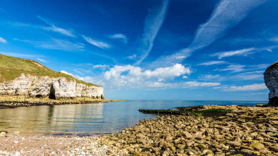 Seascape yorkshire head photo