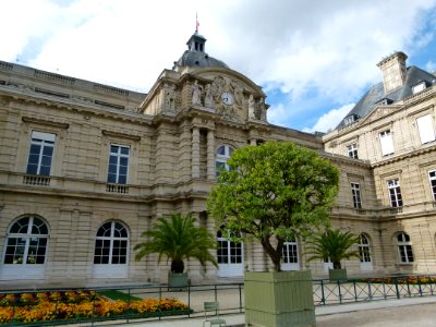 Sénat côté jardin