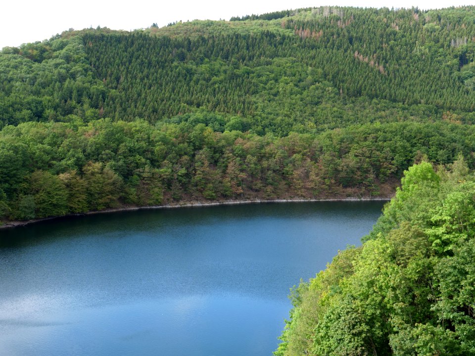 Rurtalsperre Obersee Urft from Urftdam in September 2019 08
