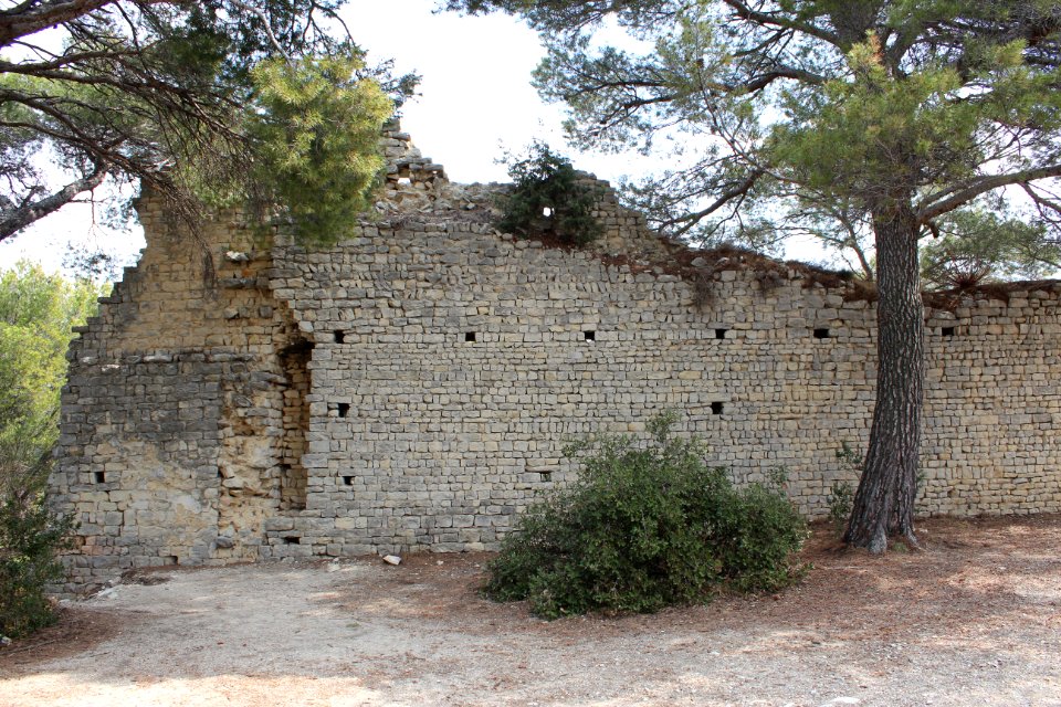 Séguret - Burgmauer