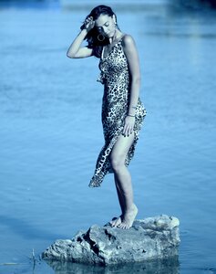 Rock dress leopard