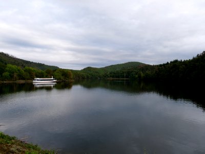Rurtalsperre Obersee near Paulushofdamm in September 2019 40