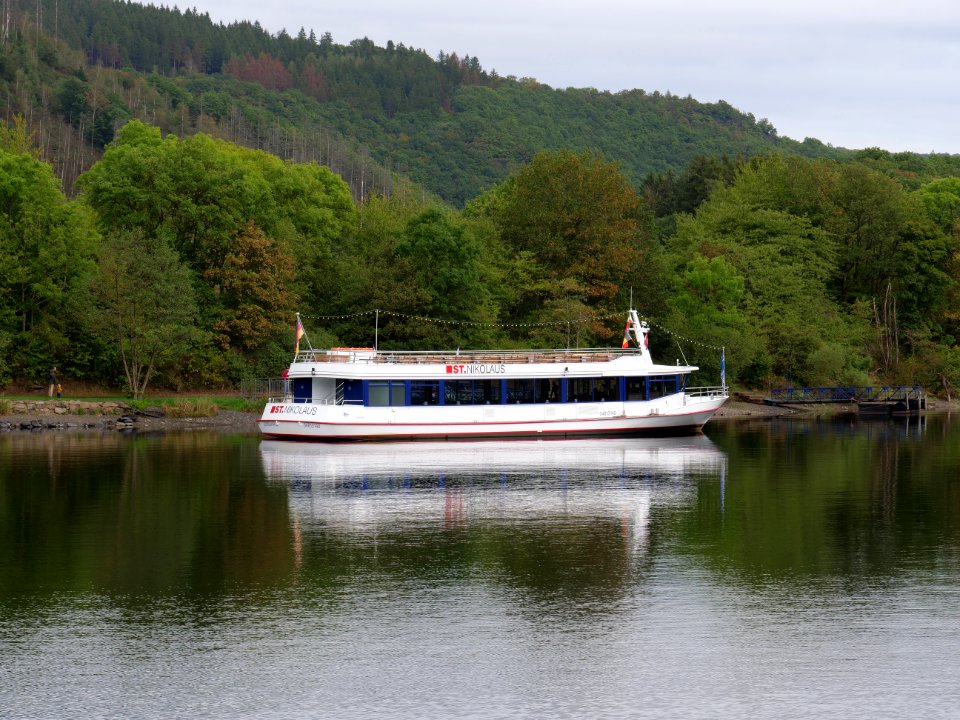 Rurtalsperre Obersee near Paulushofdamm in September 2019 39