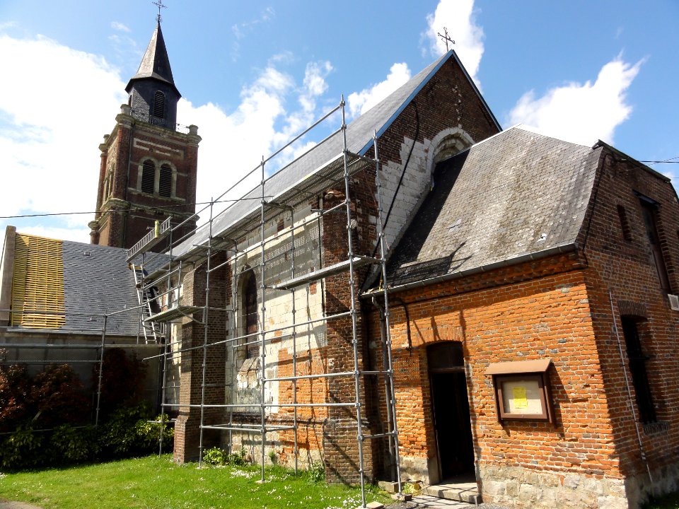 Séry-lès-Mézières (Aisne) église Saint-Martin extérieur (02)