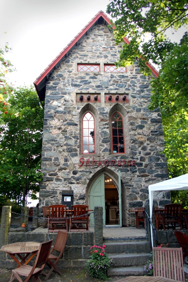 Sähkömuseo, hydropower museum in a former transformer building, Tulkkila Kokemäki Finland