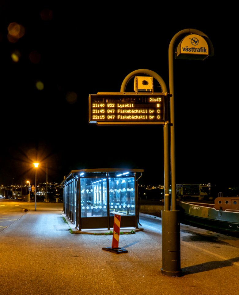 Södra Hamnen bus station in Lysekil 1