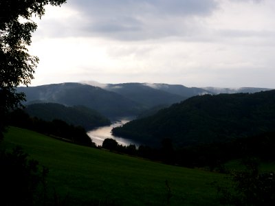 Rurtalsperre Obersee from Dedenborn in September 2019 01