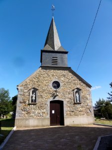 Sévigny-la-Forêt (Ardennes) église façade