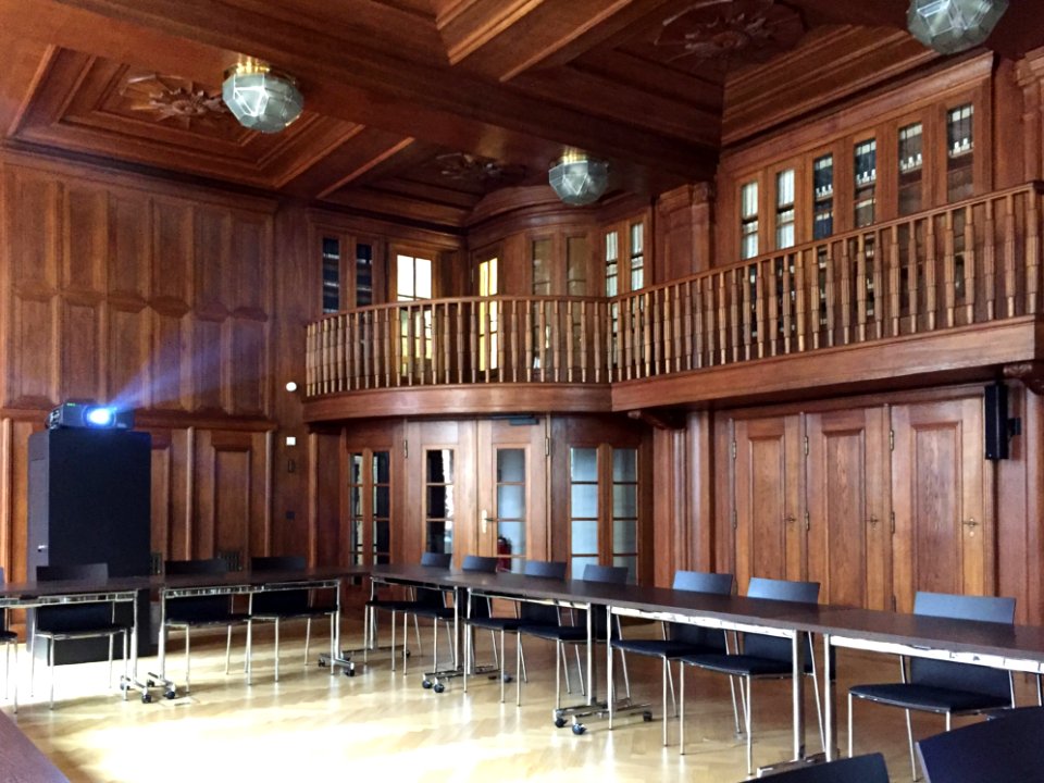 Sächsisches Staatsarchiv, Dresden – alter Lesesaal