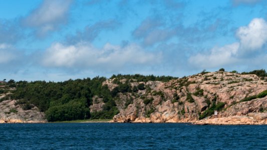 Södra Ryxö klippor och skog