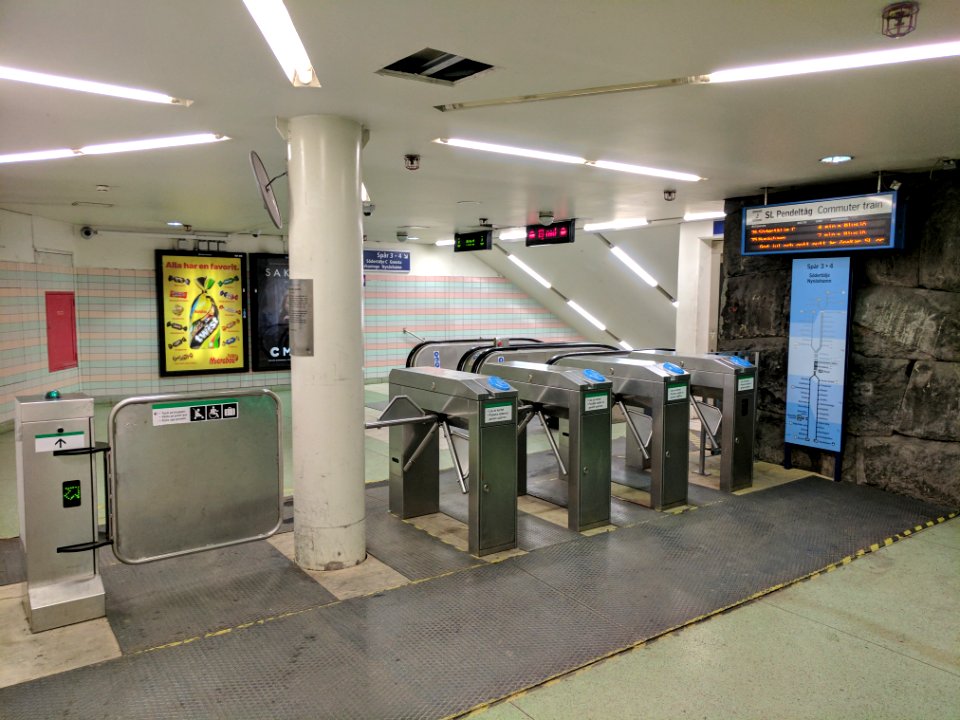 Södra Station spärren december 2016 bild 2