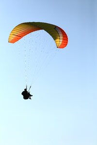 Paragliding fly sports