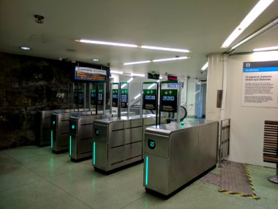 Södra Station spärren december 2016 bild 1 photo