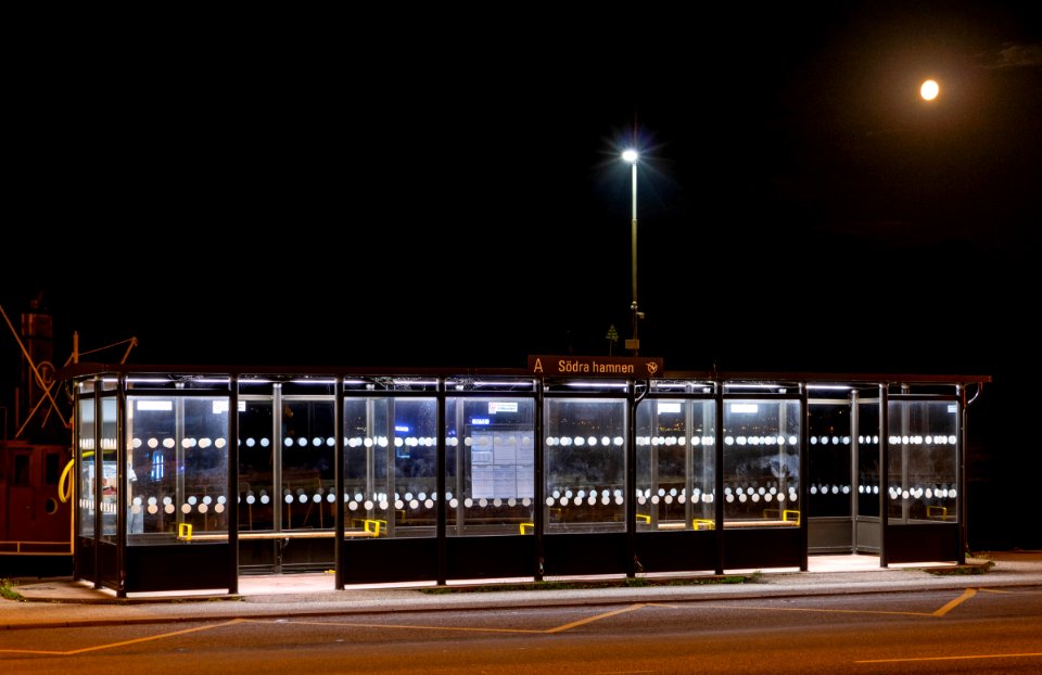 Södra Hamnen bus station in Lysekil 3