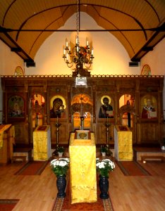 Russisch-orthodox klooster Hemelum interieur