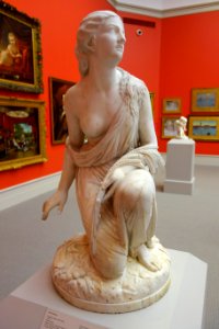 Ruth Gleaning by Randolph Rogers, c. 1853, marble - Albany Institute of History and Art - DSC08023
