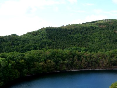 Rurtalsperre Obersee Urft from Urftdam in September 2019 09