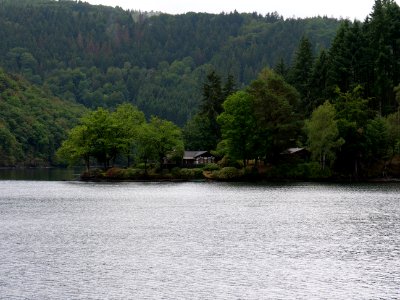 Rurtalsperre Obersee near Paulushofdamm in September 2019 34