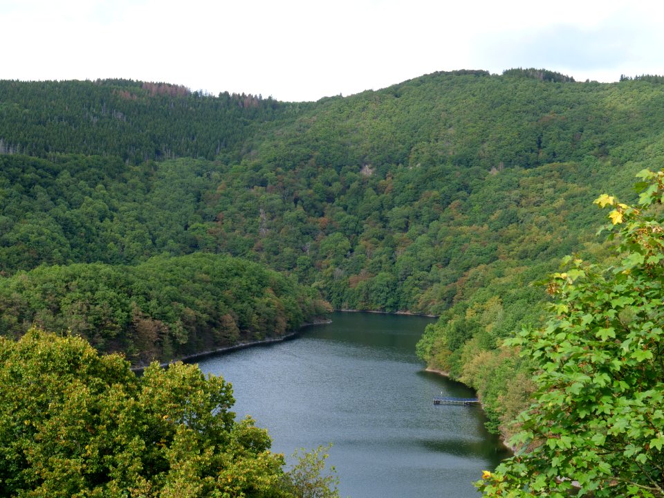 Rurtalsperre Obersee Urft from Urftdam in September 2019 21
