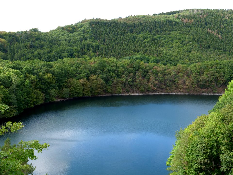 Rurtalsperre Obersee Urft from Urftdam in September 2019 07