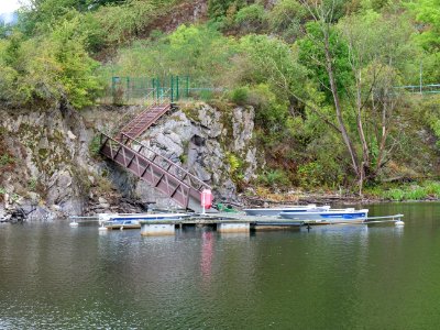 Rurtalsperre Obersee near Paulushofdamm in September 2019 27