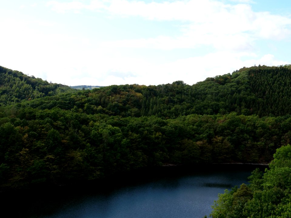Rurtalsperre Obersee Urft from Urftdam in September 2019 05