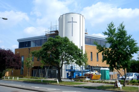 Ruxley Church (New Building), Ruxley Lane, West Ewell (July 2013) (5)