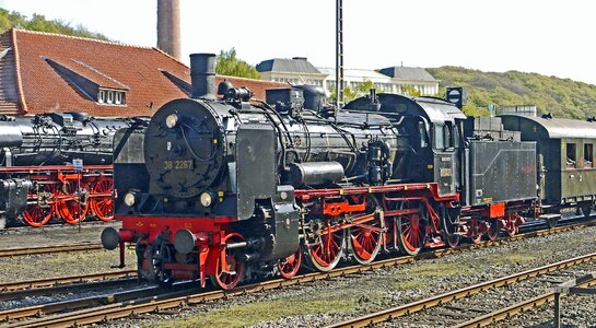 Operational passenger train blunderbuss photo