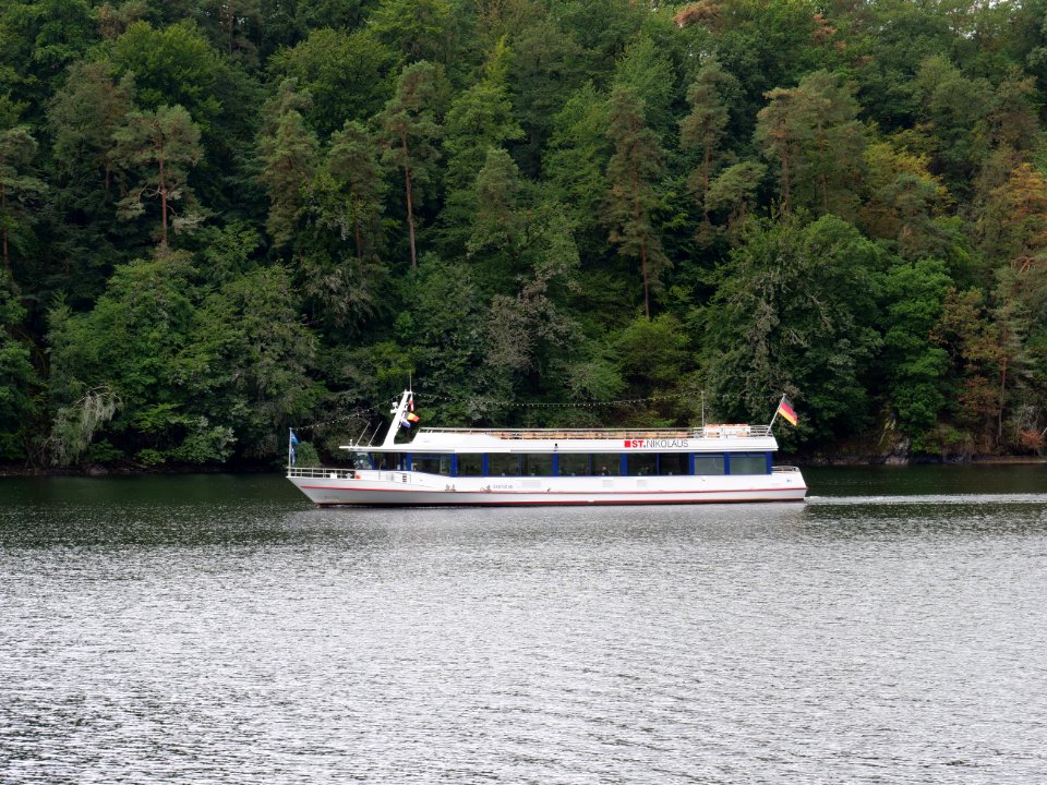 Rurtalsperre Obersee near Paulushofdamm in September 2019 29