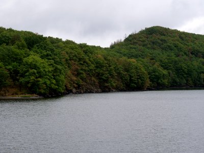 Rurtalsperre Obersee near Paulushofdamm in September 2019 26
